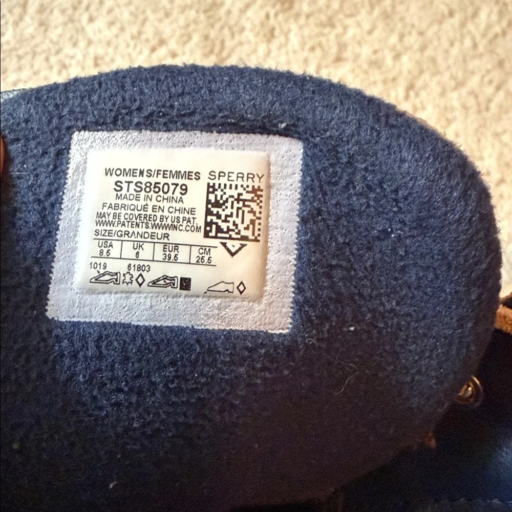 Sperry Saltwater Waterproof Rain Duck Boots - 8.5